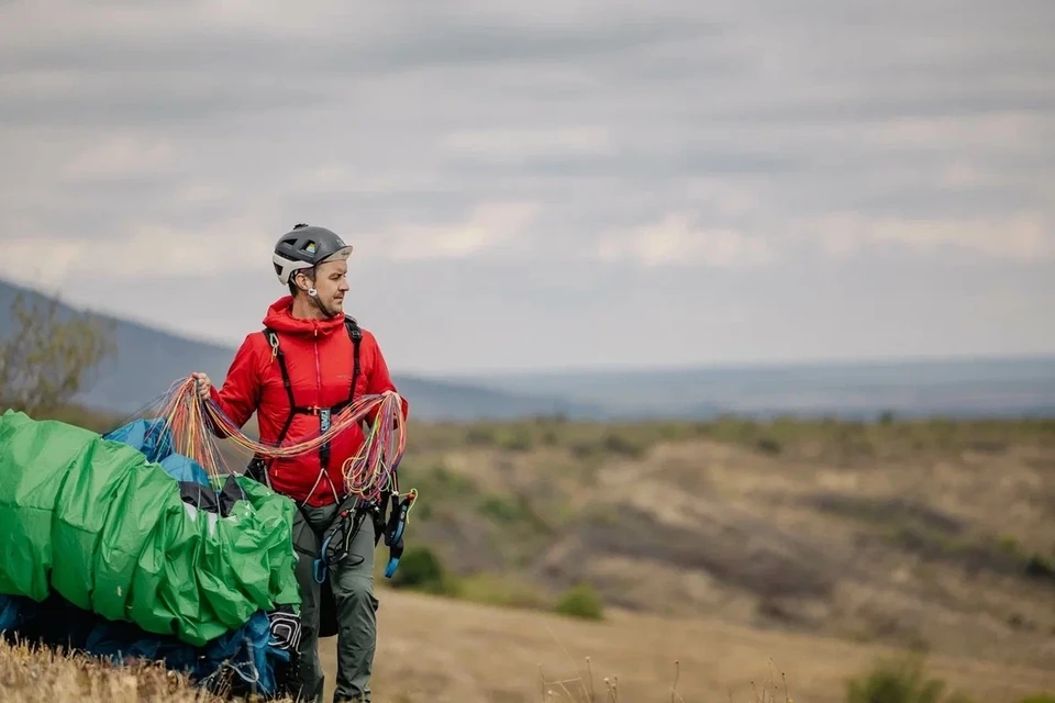 Грибанов был опытным парапланеристом. Фото: соцсети погибшего