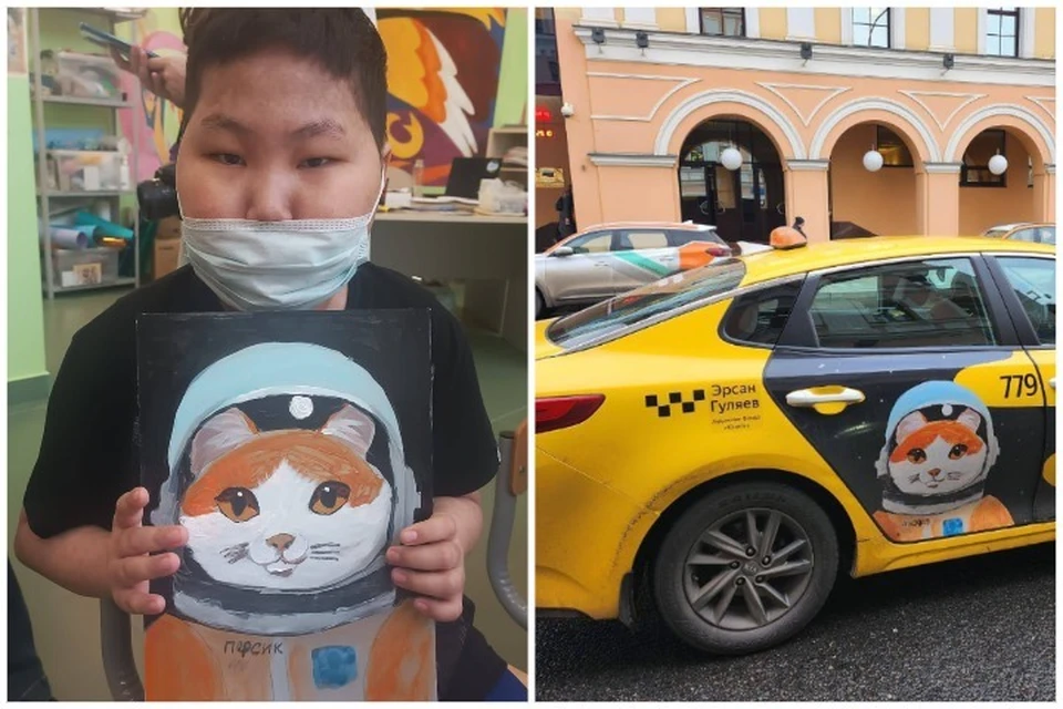 Рисунок Эрсана Гуляева из Якутии нанесут на обшивку ракеты-носителя «Союз-2.1а». Фото: Официальный телеграм-канал Управления образования МР Кобяйского улуса (района)