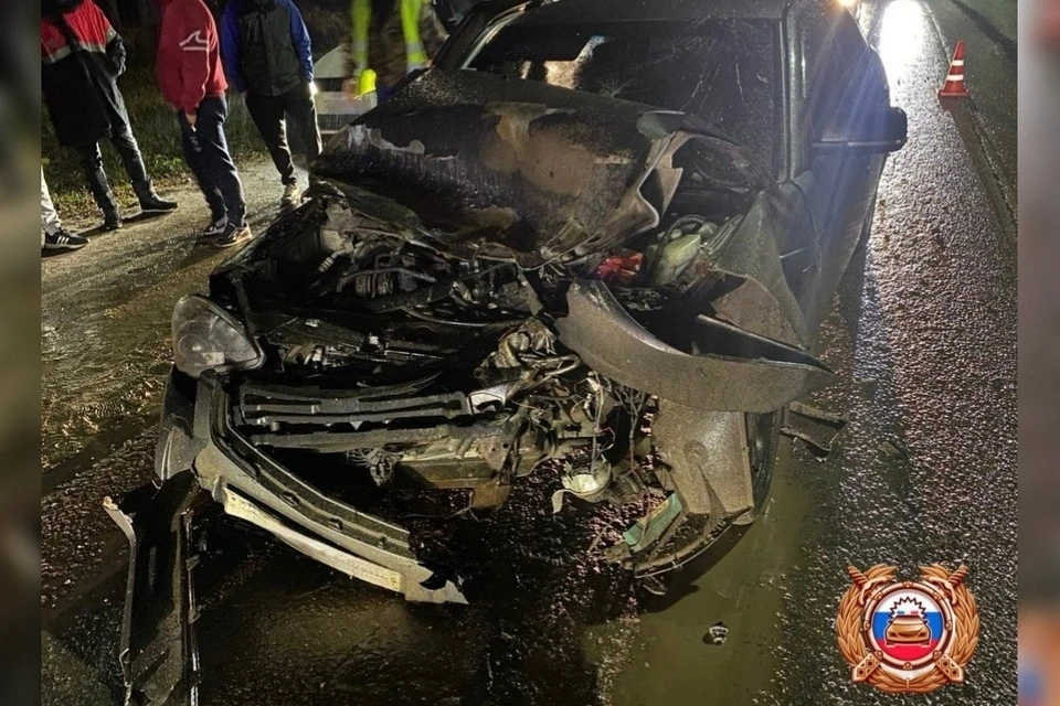 Водитель легкового автомобиля скончался на месте происшествия. Фото: Госавтоинспекция Тверской области.