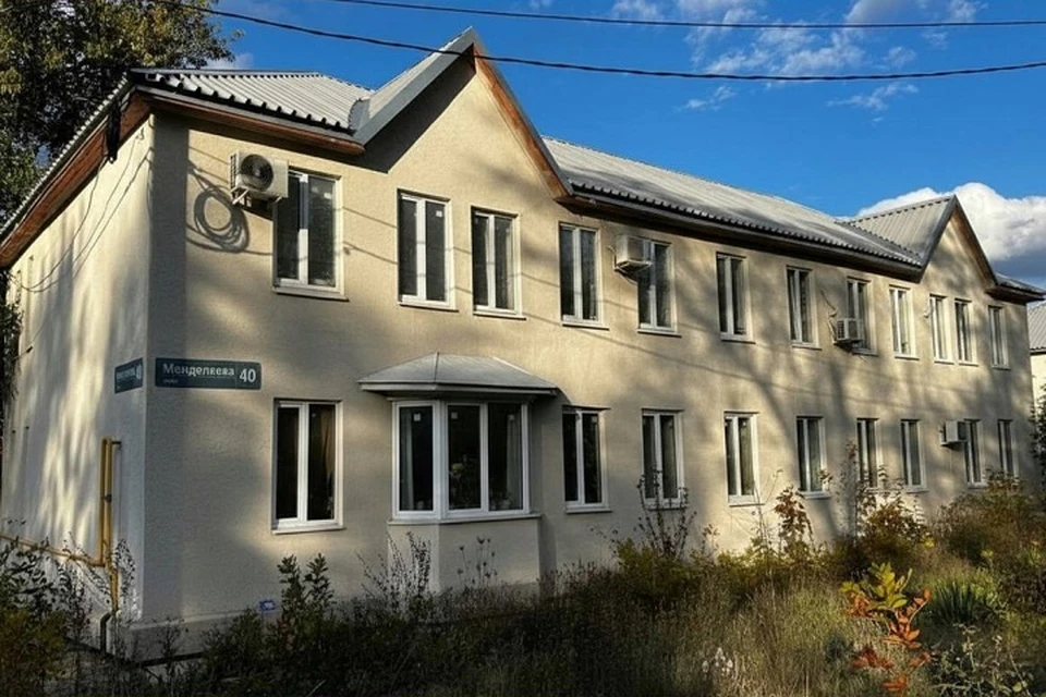 В Мариуполе завершается восстановление дома на улице Менделеева. Фото: «РКС-НР»