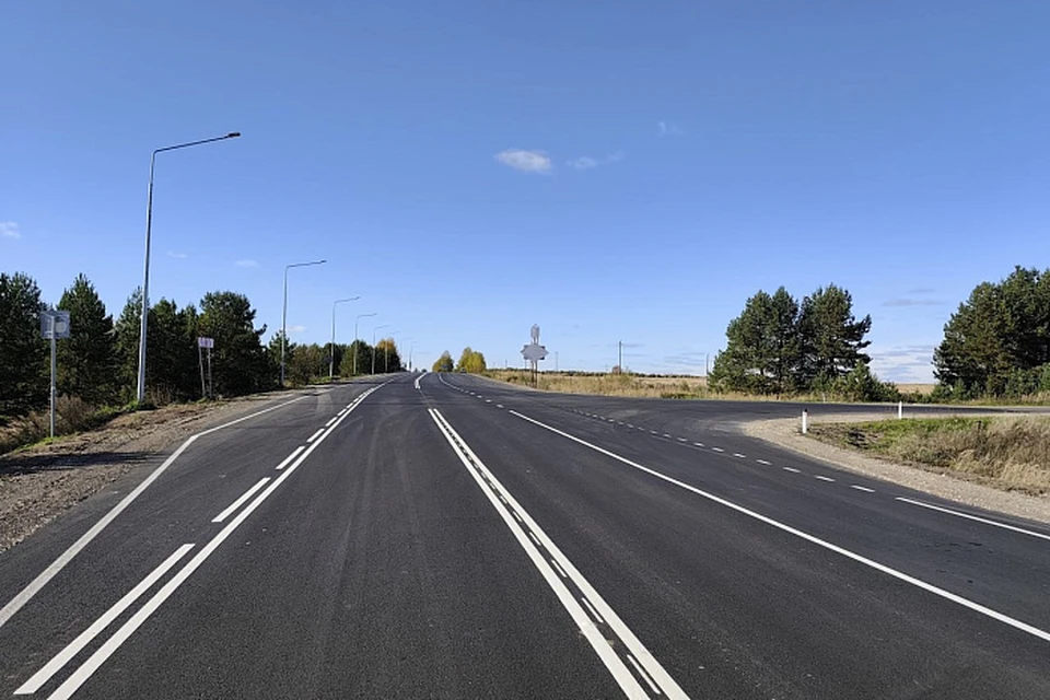 В Кировской области в 2025 году отремонтировали 410 километров дорог. Фото: Пресс-центр Правительства Кировской области.