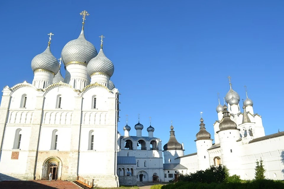 В Ростове ВЕликом подсветят Успенский собой и звонницу.