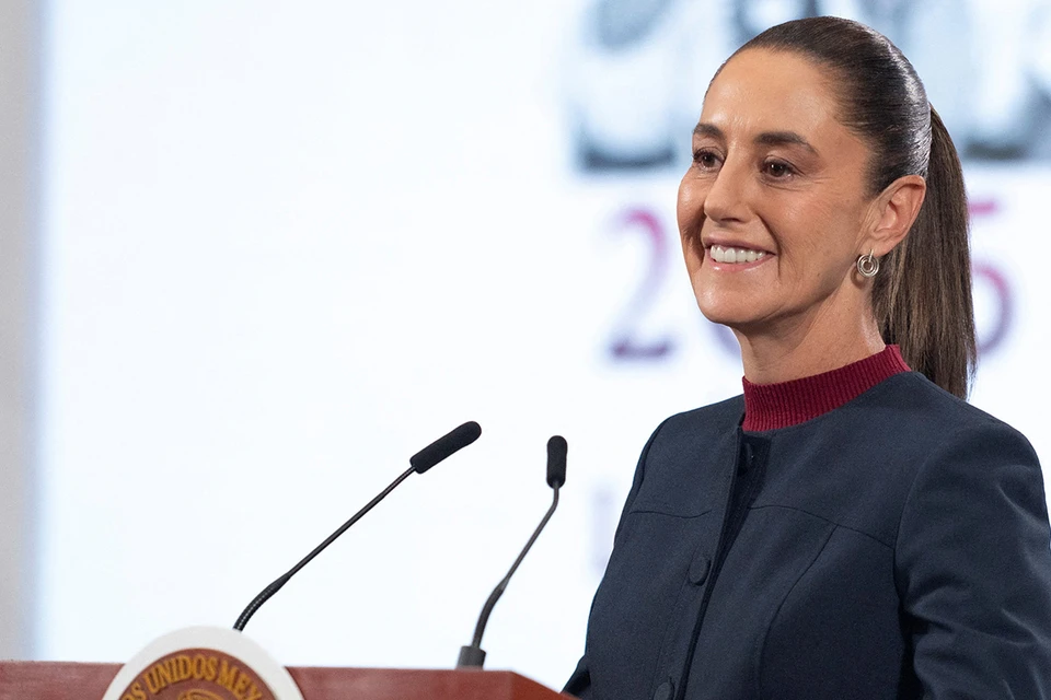 Президент Мексики Клаудия Шейнбаум