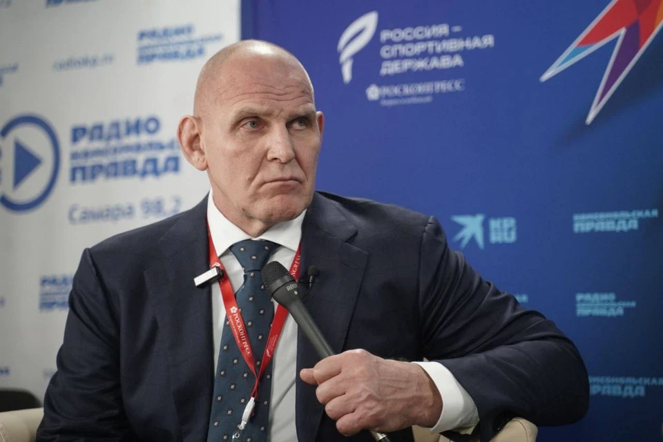 Александр Карелин дал интервью «КП-Самара» на форуме «Россия - спортивная держава»