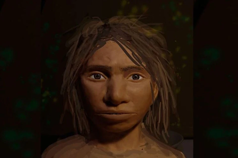 Реконструированный облик денисовца. Фото: Maayan Harel / Hebrew University of Jerusalem