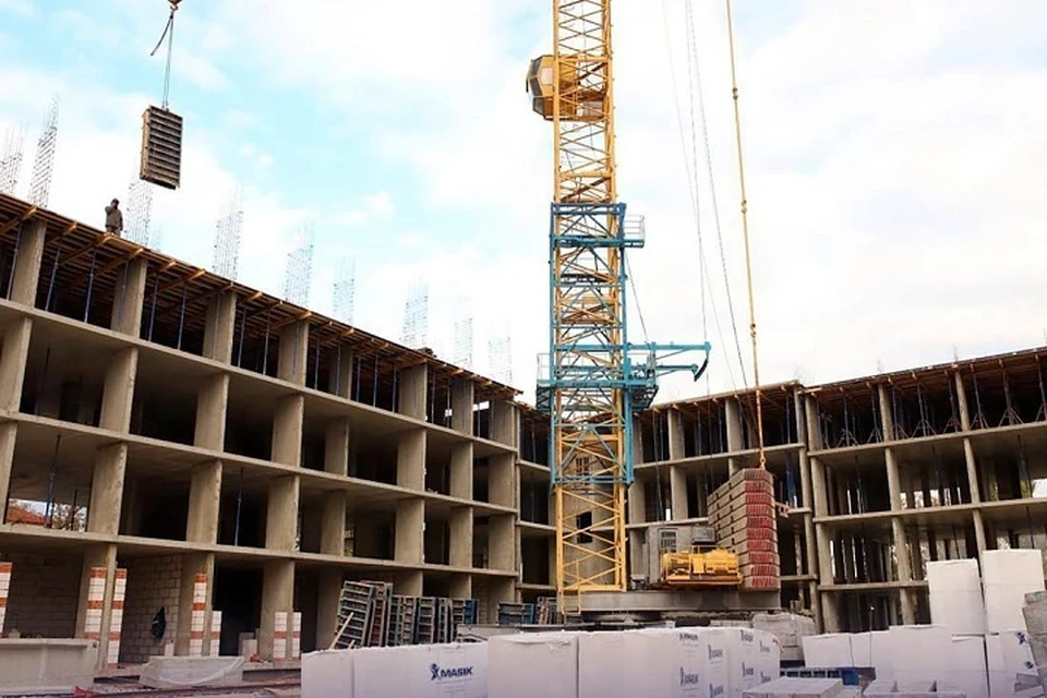 В Мариуполе возводится новый жилой комплекс «Аура». Фото: Корпорация развития Донбасса