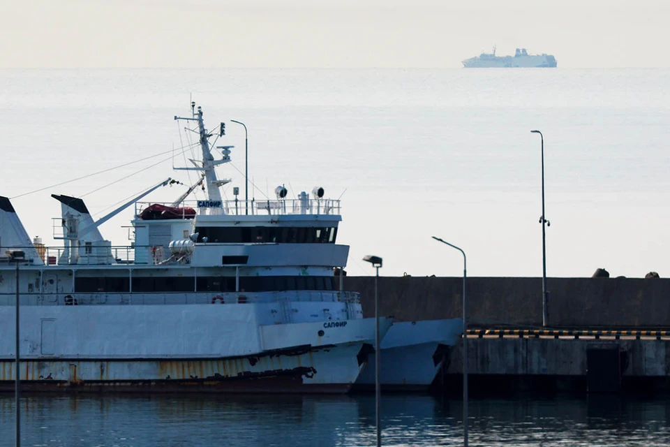 В Сочи возникла проблема с паромом Sea Bridge из турецкого Трабзона. Фото: Дмитрий Феоктистов/ТАСС