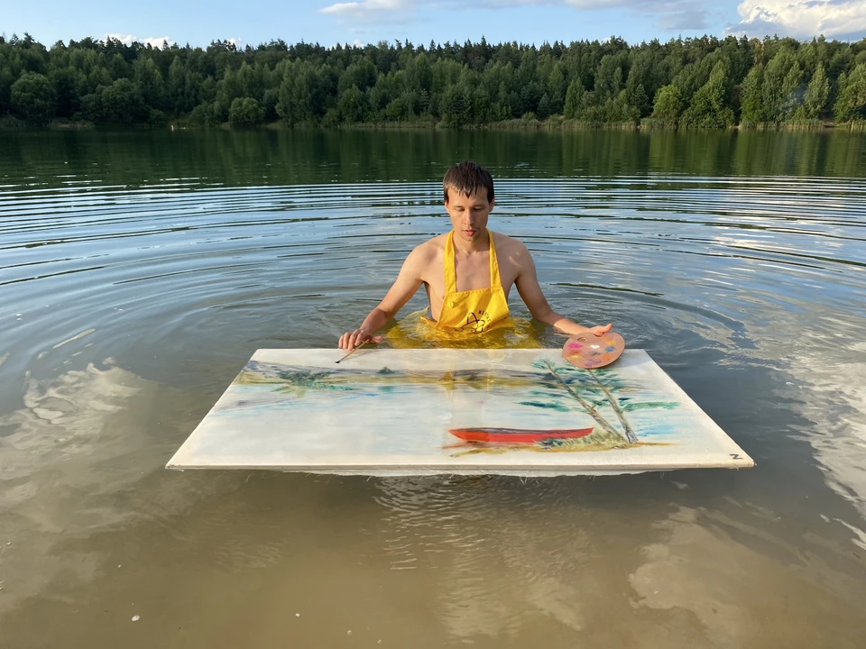 Картину ульяновского художника выставили на торги за 4,8 млрд рублей | ФОТО: личная страница в ВК Алексея Зимина