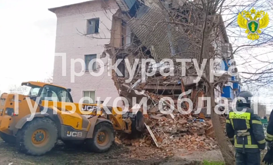 До трех человек выросло число госпитализированных в результате взрыва в жилом доме в Куркино Тульской области