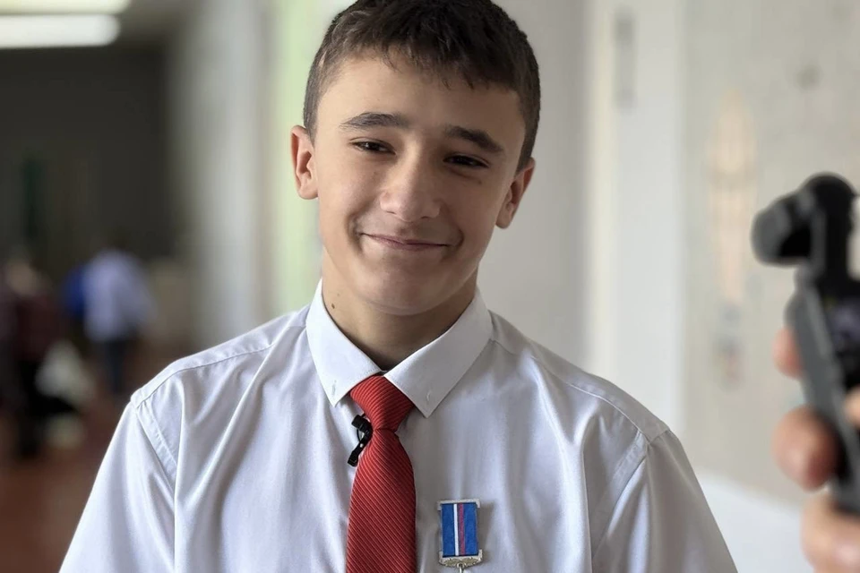 Владислав Кубик спас незнакомку на пляже. Фото: личный архив героев публикации.