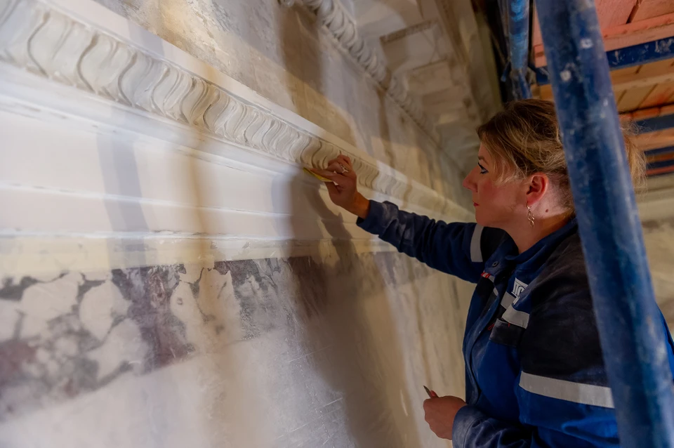 Исторический центр Петербурга - настоящая сокровищница архитектурных деталей. Посмотрите, как восстанавливали некоторые из них.