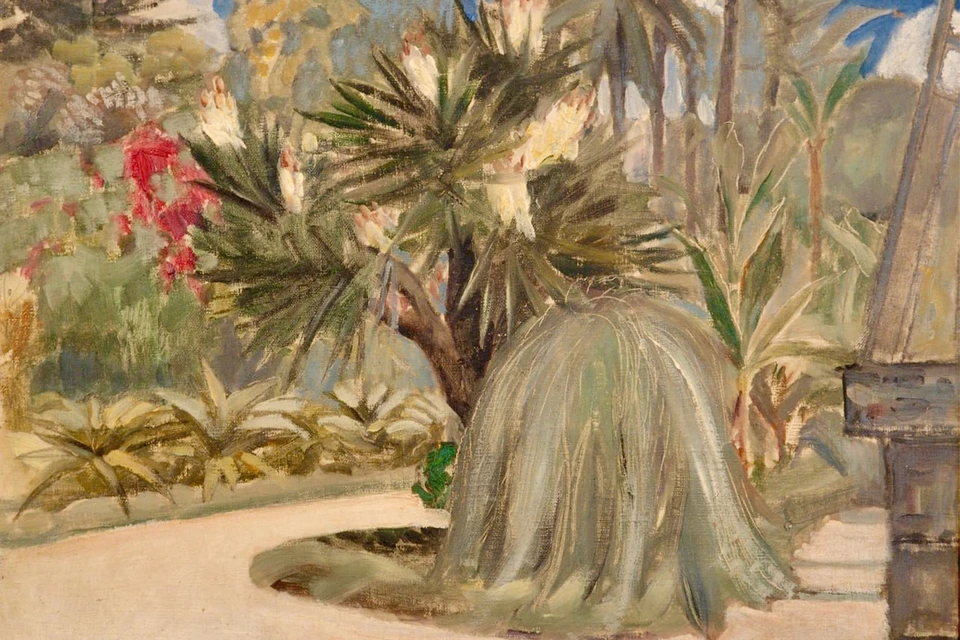 Кузьма Петров-Водкин «Африка. Белый олеандр» (1907). Фото: Пермская государственная художественная галерея | permartmuseum.ru