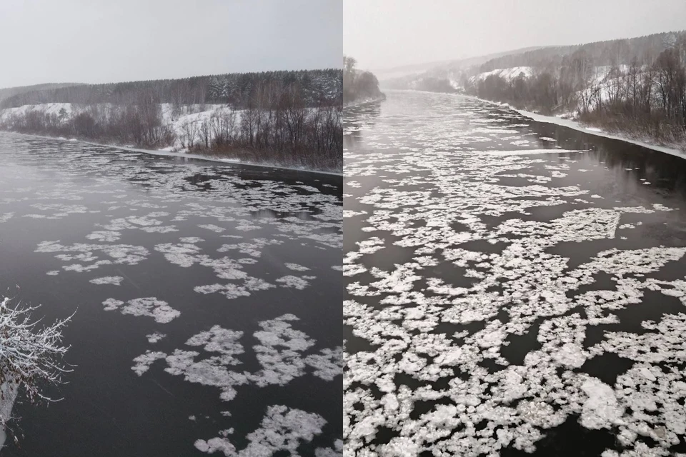 Такими кадрами поделились жители Первомайского района. Фото: «Мря Первомайка»