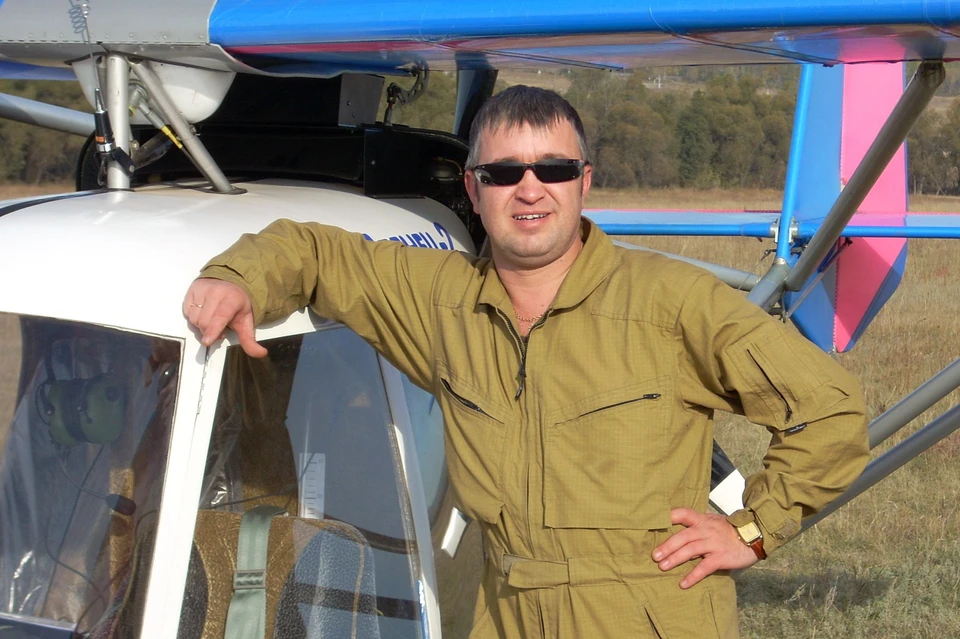 Александр Кузьминов впервые сел за штурвал самолета в полтора года. Фото: соцсети