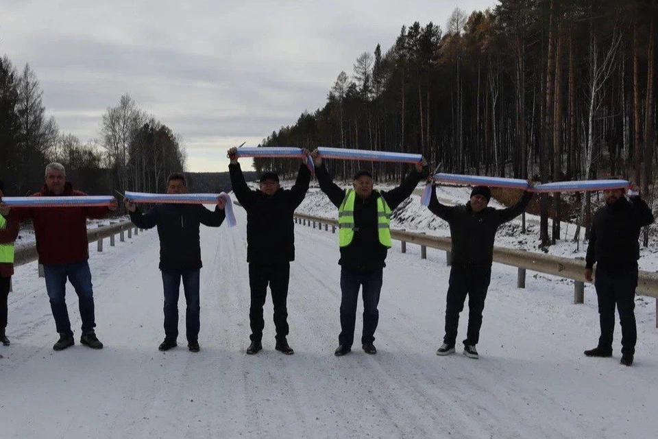 В Черемховском районе открыли дорогу после реконструкции. Фото: администрация Черемховского района.