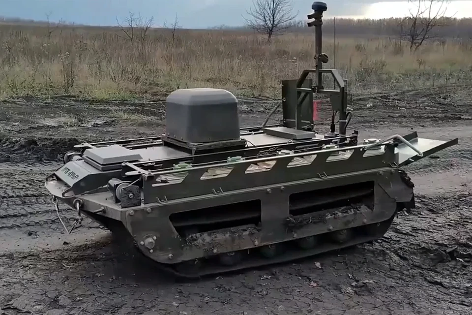 Боевое применение наземных робототехнических комплексов