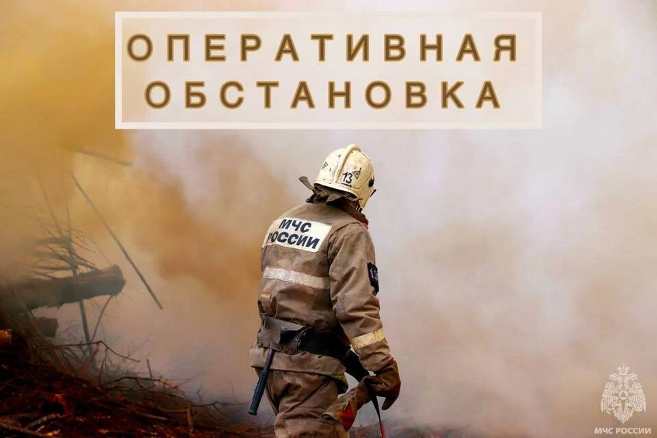 Обошлось без пострадавших, но двоих человек пришлось эвакуировать. Фото: МЧС России по Тверской области.