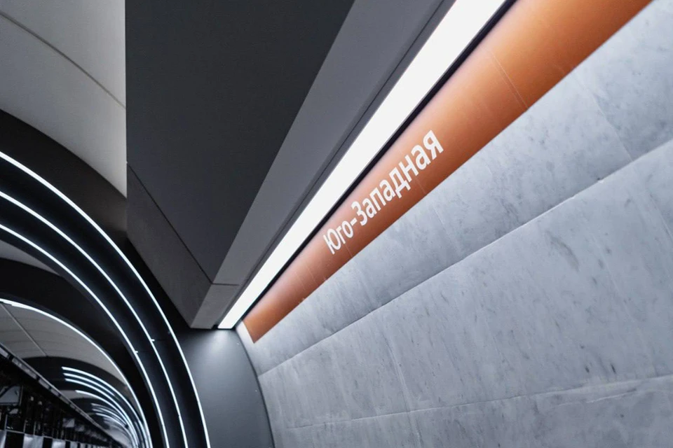 Станция "Юго-Западная" Фото: t.me/stroimmetro