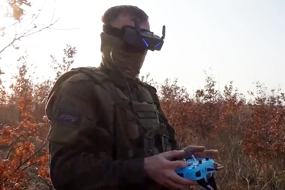 Операторы БпЛА группировки войск "Днепр" обучаются управлению FPV-дронами в Запорожской области
