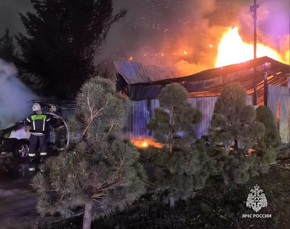 Четыре пожара за сутки произошли в Тульской области