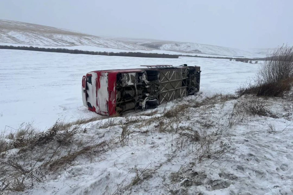 За помощью к врачам обратились пятеро пассажиров. Фото: Госавтоинспекция Забайкальского края