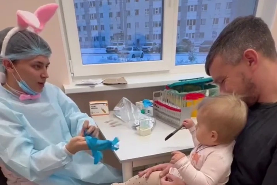 Скрин с видео Новоуренгойской центральной городской больницы