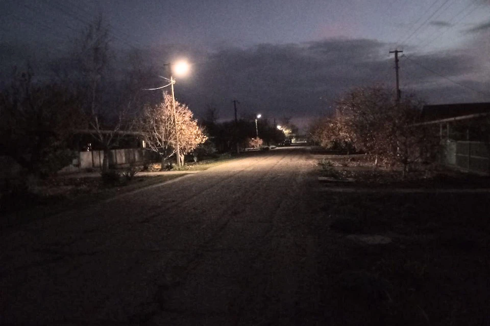 В Тавричанке восстановили уличное освещение по просьбе жительницы Фото: ТГ-канал Владимира Сальдо