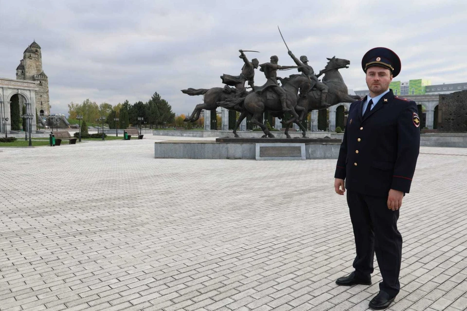 Майор полиции Мовсар Барахоев получил 392 тысячи голосов. Фото: предоставлено пресс-службой ГУ МВД России по Ингушетии