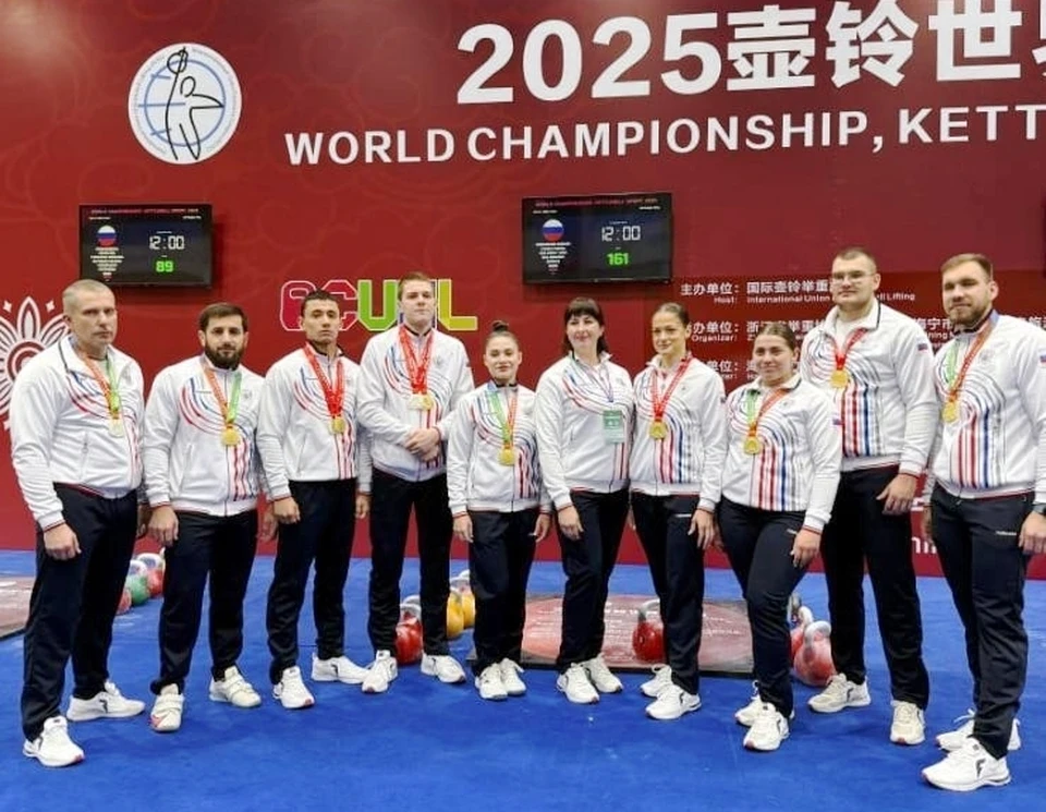 Спортсмены из Калужской области отличились на мировом гиревом турнире.