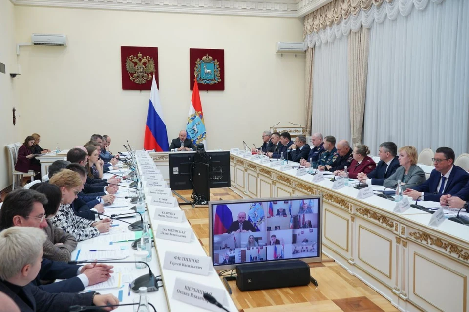Оперативное совещание прошло под председательством губернатора Вячеслава Федорищева