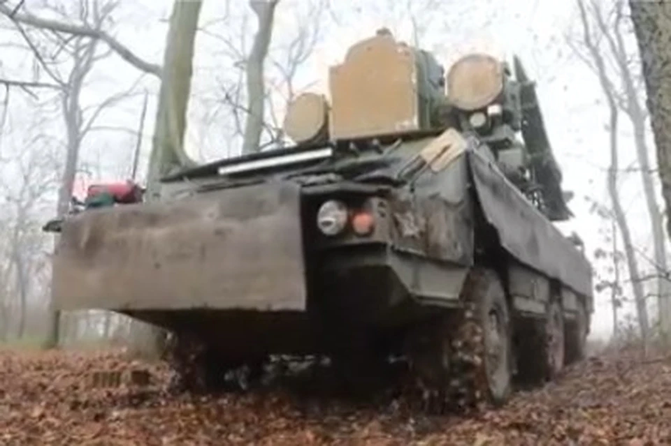 Расчёт ЗРК «Оса-АКМ» ВС РФ замечает БПЛА ВСУ на дистанциях до 45 километров