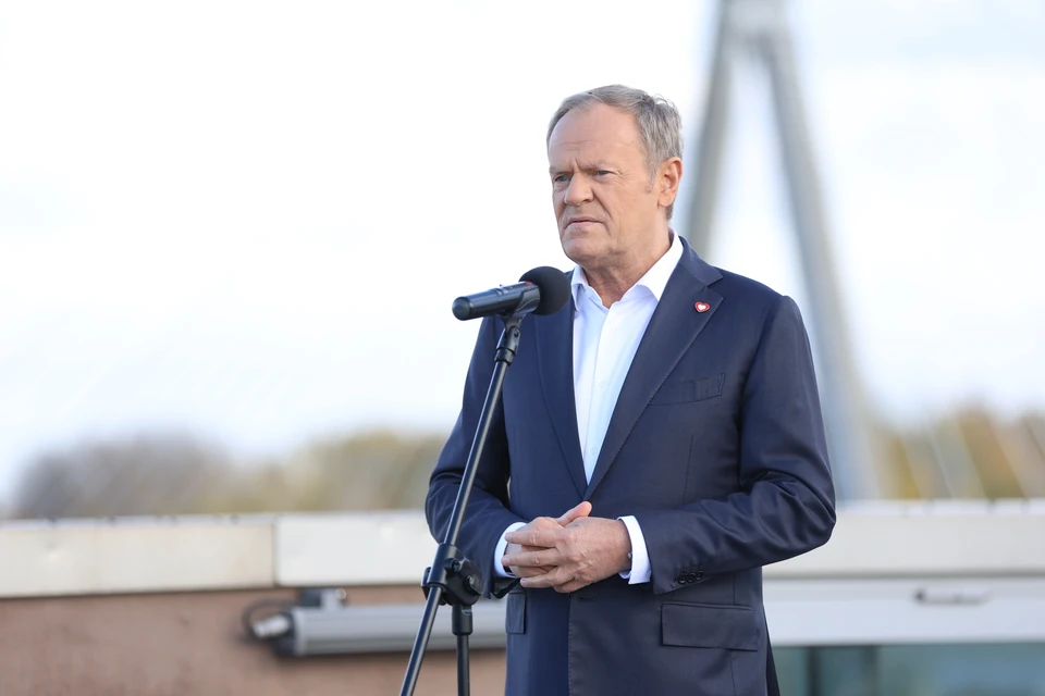 Туск считает, что взрыв на железнодорожной линии в Польше совершили украинцы