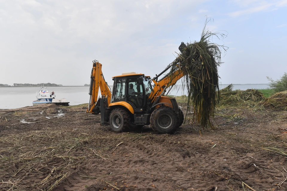 В будущем планируют расчистить 17,2 км русла реки