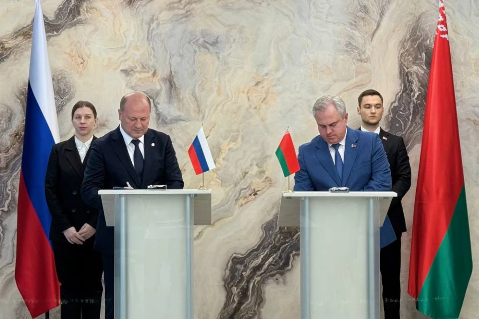 Подписано соглашение о побратимстве между Ростовом-на-Дону и Гомелем Фото: администрация Ростова-на-Дону