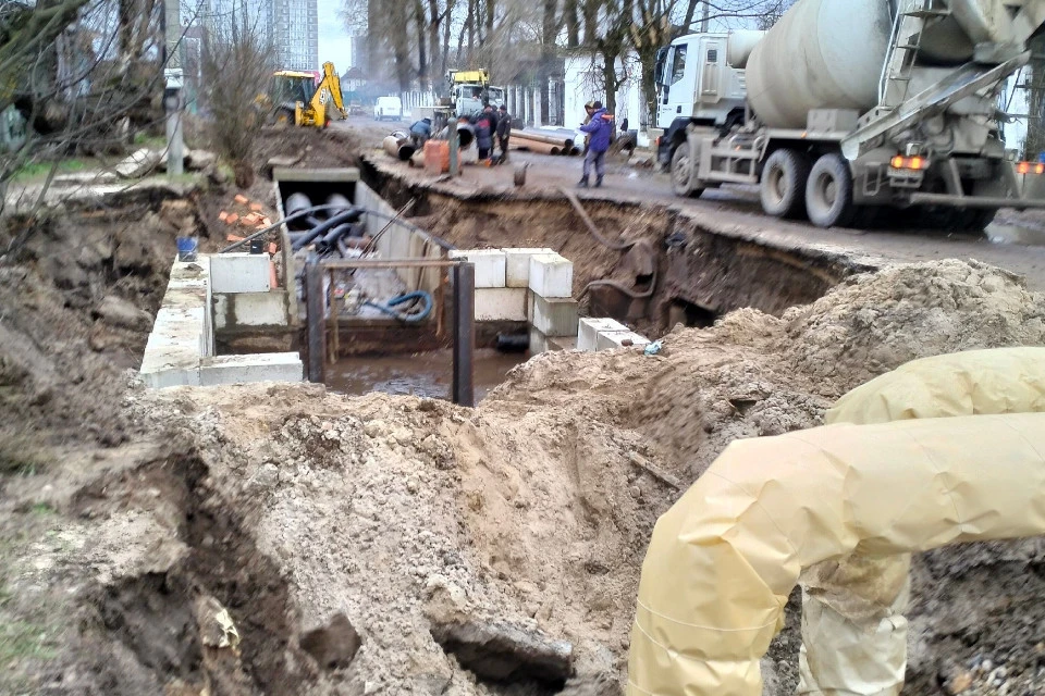 В Твери идут ремонты на теплосетях. Фото: Ольга ИВАНОВА