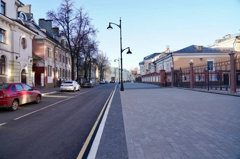 В Нижнем Новгороде завершается капремонт Малой Покровской.