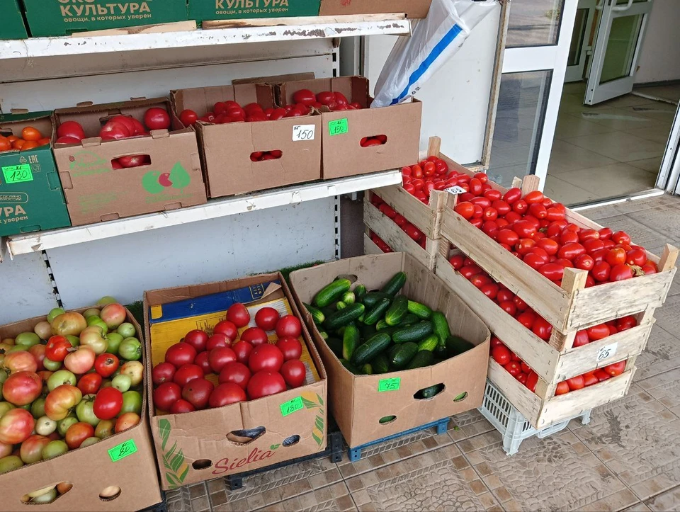 В летние месяцы плодоовощная продукция дешевела активнее, чем в России в целом.