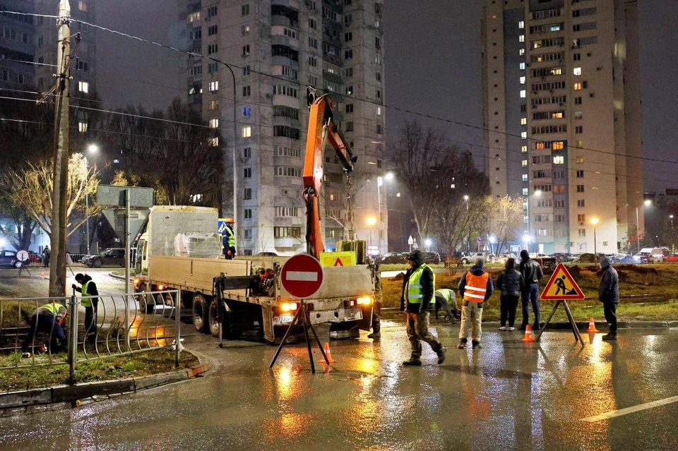 Проезд ограничили только для автотранспорта, на движении трамваев работы не скажутся / Фото: департамент транспорта Самары