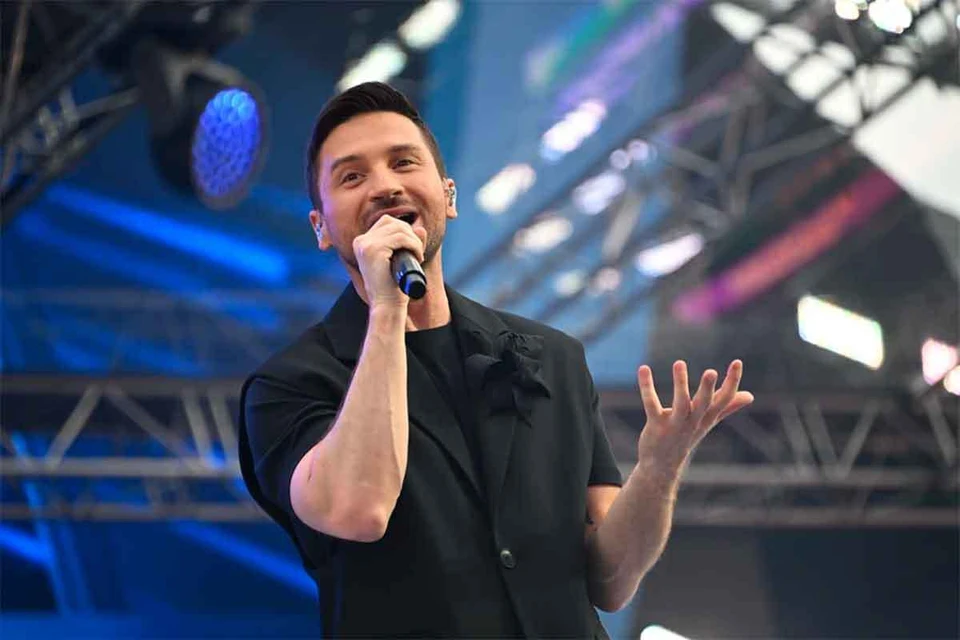 Певец Сергей Лазарев