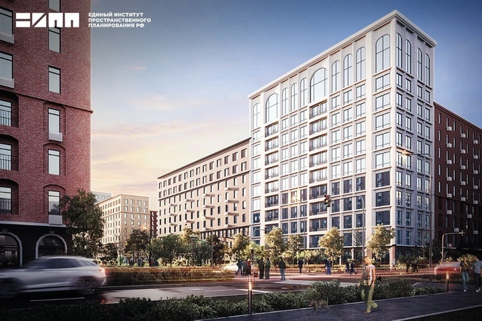 В Луганске предлагается провести реновацию микрорайона «Острая могила». Фото: Единый институт пространственного планирования РФ