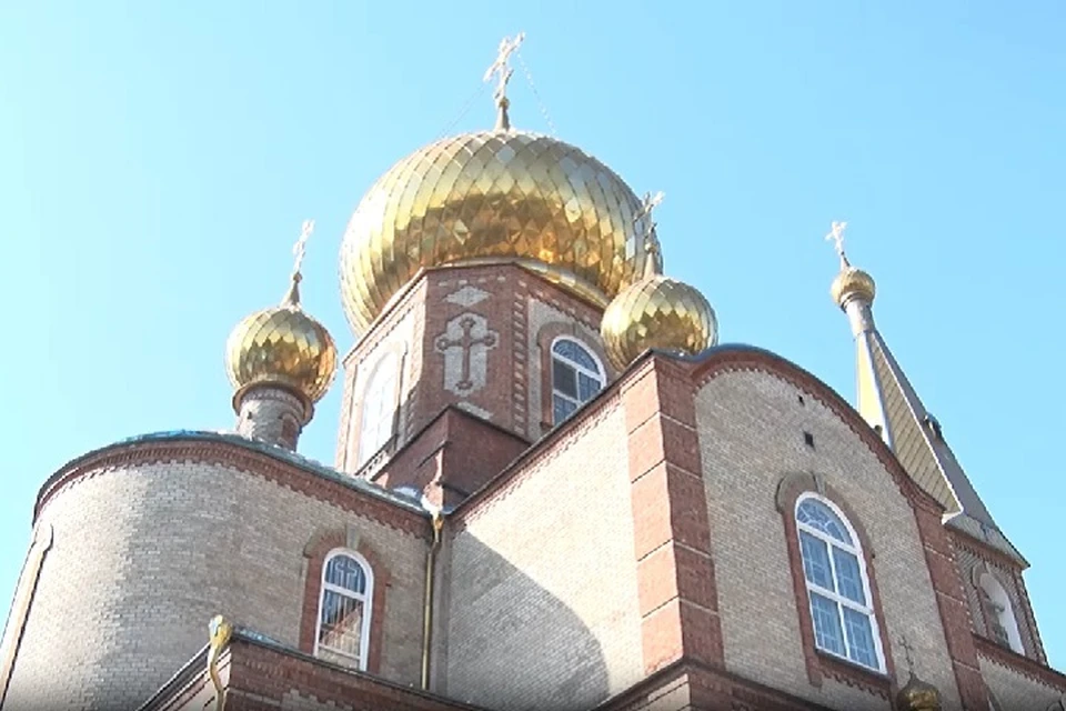 Икону передадут в Свято-Никольский кафедральный собор Мариуполя. Фото: ТГ/Пушилин