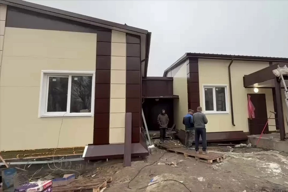 В больнице Калинина достроят приемное отделение и лабораторию до конца года. Фото: ТГ/Масников