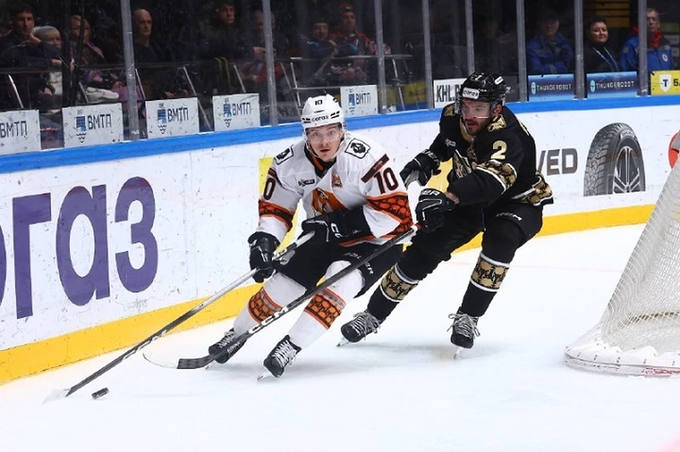 Дерби осталось за «Адмиралом». Фото: ХК «Амур»