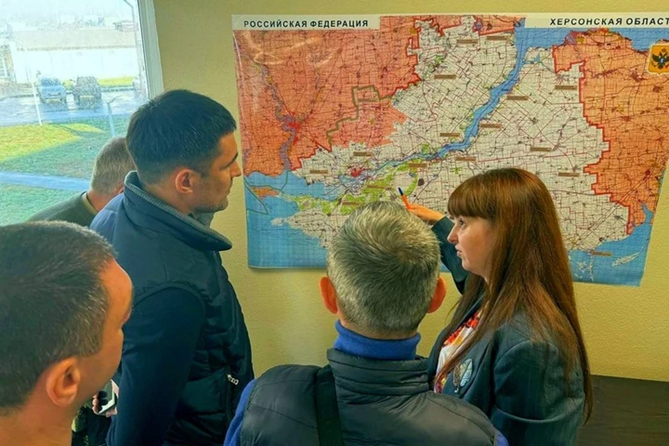 Кубань и Херсонская область будут сотрудничать в плане развития спорта. Фото: тг-канал Владимира Сальдо