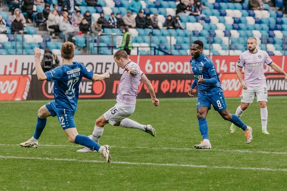 В первом круге «Акрон» победил благодаря голу Стефана Лончара Фото: ФК «Акрон» (Тольятти)