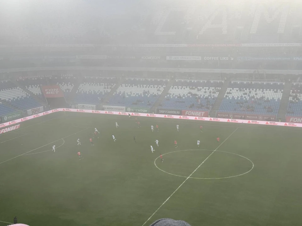 На матче побывал корреспондент «КП-Самара»