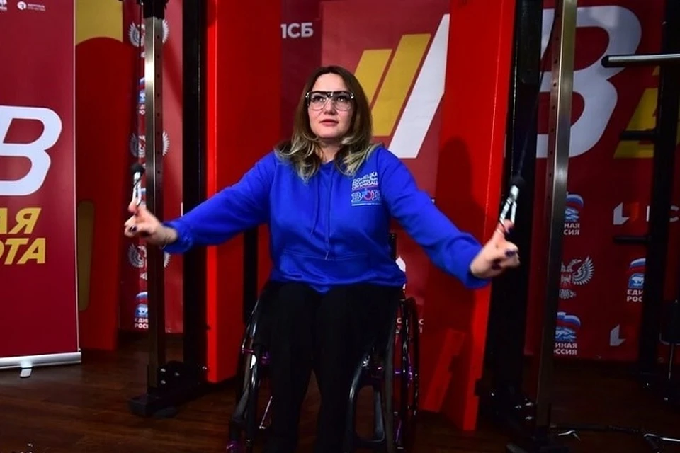 Занятия в тренажерном зале бесплатные. Фото: ТГ/Толстыкина