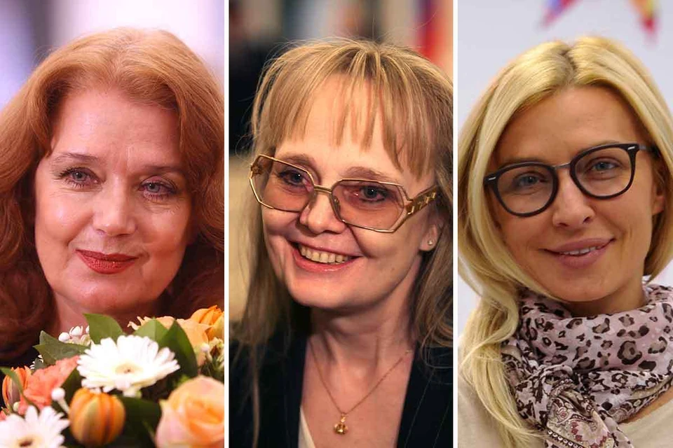 Ирина Алферова, Наталья Белохвостикова и Татьяна Овсиенко - приемные мамы. Фото: Владимир ВЕЛЕНГУРИН/Михаил ФРОЛОВ