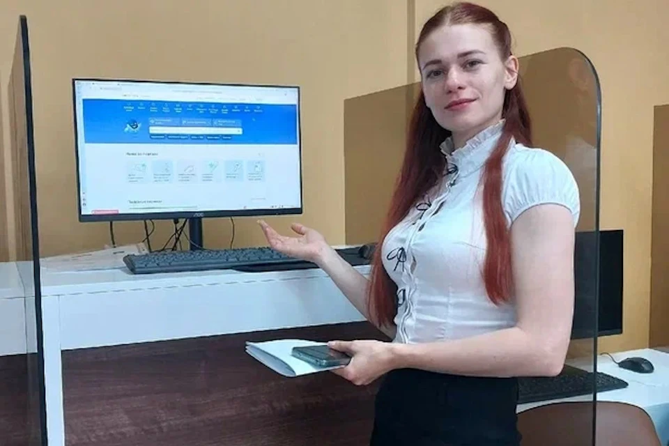 Офис МФЦ в Геническе отметил трехлетие со дня открытие Фото: МФЦ ХО