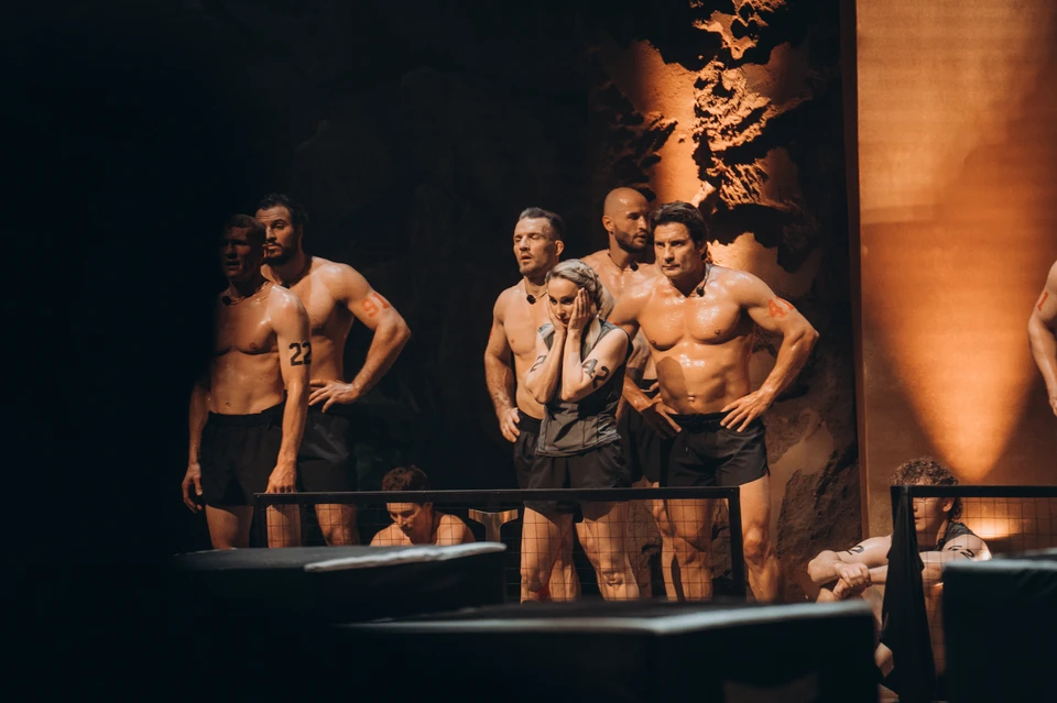 Дмитрий Яшанькин также не смог дойти до конца упражнения и стал девятым выбывшим. Фото: предоставлено ТНТ